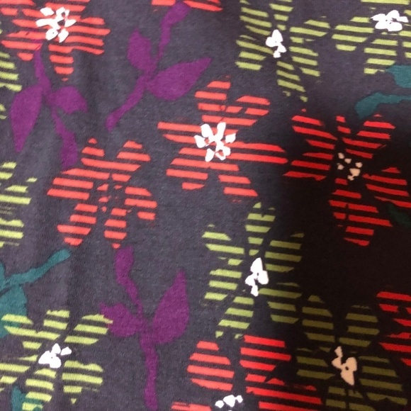 LuLaRoe Floral Print Carly Dress Size S - Picture 4 of 5